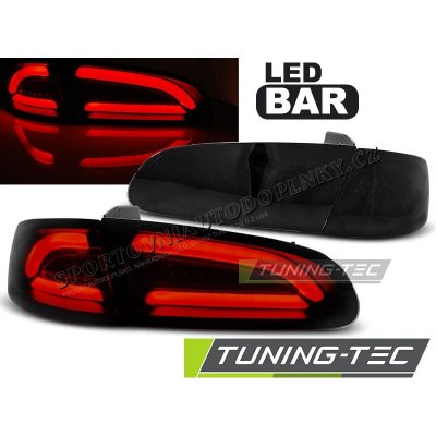 Seat Ibiza 04.2002 - 2008 zadní lampy smoke LED BAR – Hledejceny.cz