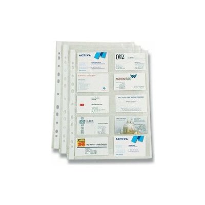 Karton P+P Office zakládací obal na vizitky 20 vizitek/strana – Zboží Živě