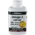 MedPharma Omega 3 rybí olej Forte 67 kapslí – Zbozi.Blesk.cz