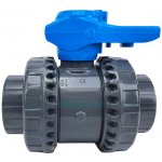 Vágnerpool Kulový dvoucestný ventil 50 mm – Easyfit – Sleviste.cz