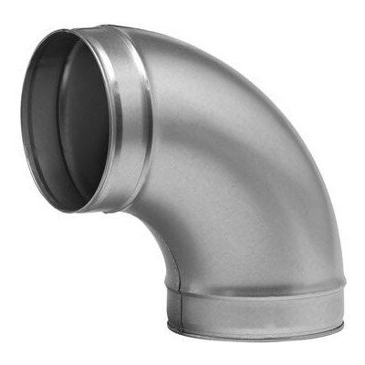 D-Klima Oblouk lisovaný 90° 125 mm – Hledejceny.cz