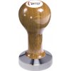 Tamper a příslušenství Buna Café Tamper dub lak, SP, nerez mat, plochý 53 mm