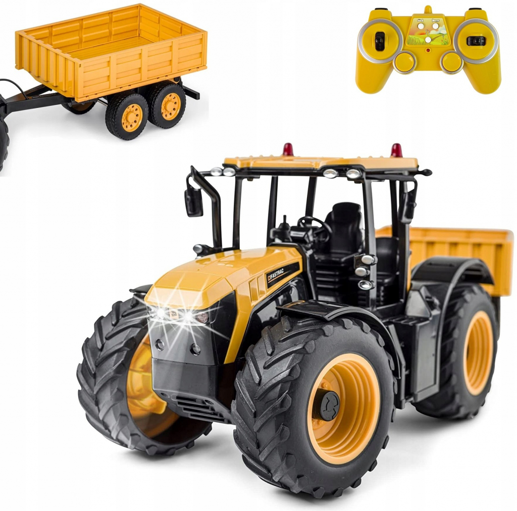 IQ models Traktor s funkční kropící cisternou RTR 1:16