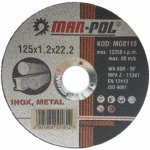 Mar-Pol Kotouč řezný 125 x 1,2 x 22,2 mm M08115 – HobbyKompas.cz