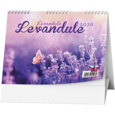 Stolní Baloušek Levandule 2026 – Zboží Dáma