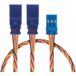 BLUE LINE SILIKON Y-kabel JR 0,35qmm kroucený silikonkabel 1 ks 30 cm – Zboží Dáma