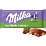 Milka čokoláda s celými oříšky 95 g – Zboží Dáma