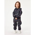 Unuo Batolecí softshellová kombinéza s fleecem Mini Černá Květiny – Zboží Mobilmania
