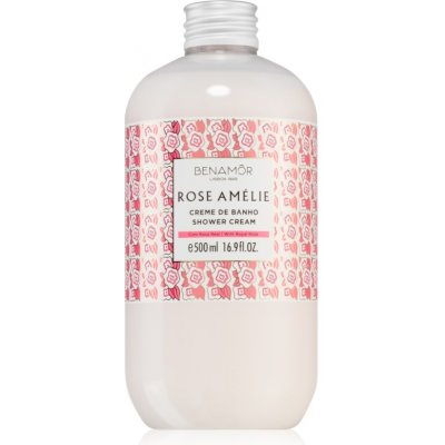 Benamôr Rose Amélie Creme de Banho jemný sprchový gel 500 ml