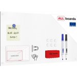 Allboards PME60x30 Magnetická tabule SLIMboard bezrámová 60 x 30 cm – Zboží Živě
