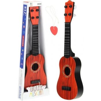 Nobo Kids kytara na ukulele Hrací kostky červené