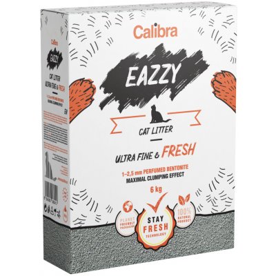 Calibra Eazzy Eazzy Cat podestýlka Ultra Fine & Fresh 6 kg – Hledejceny.cz