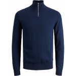 Jack&Jones pánský svetr JJEEMIL 12189339 navy blazer – Zbozi.Blesk.cz