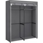 Songmics RYG02GY 43 x 140 x 174 cm šedá – Sleviste.cz