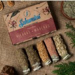 Sagrada Madre Sada vonných vykuřovacích svazků Mix aromatická dřeva a byliny 5 ks – Hledejceny.cz