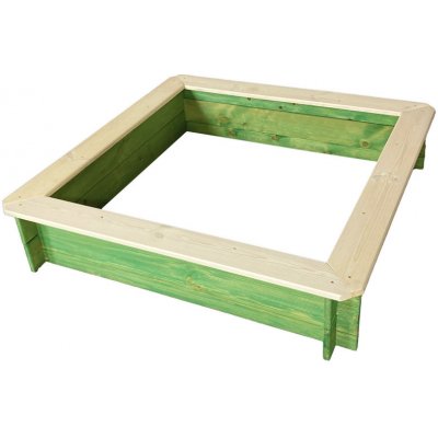 T-Wood Pískoviště čtyřhranné zelené – Sleviste.cz