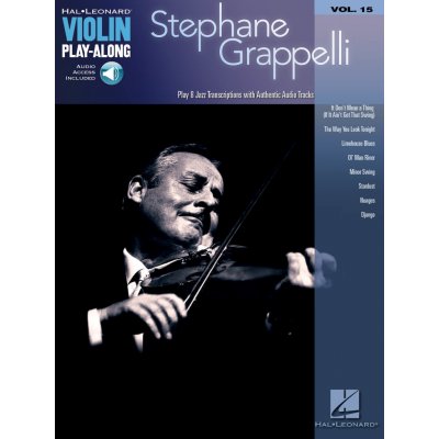 Stephane Grappelli Violin Play-Along Volume 15 noty pro slov housle 1000521 – Hledejceny.cz