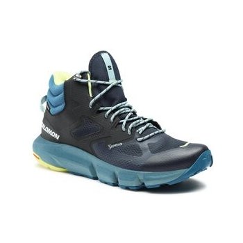 Salomon Predict Hike Mid Gore Tex pánské turistické boty modrá