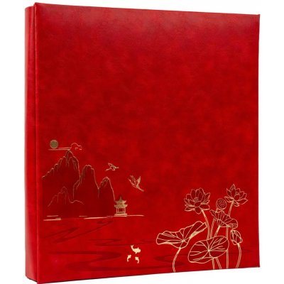 GEDEON Fotoalbum 10x15 500 foto Lotus červené – Zboží Živě