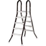 KRIPSOL žebřík EEP pro nezapuštěné bazény, 4+4 stupně, 1,2 m (AISI 304) – Zboží Dáma