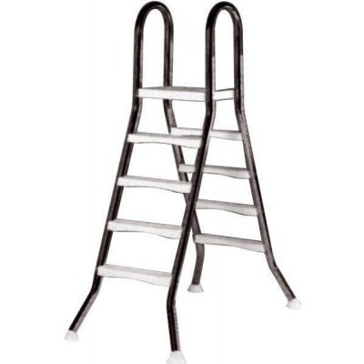 KRIPSOL žebřík EEP pro nezapuštěné bazény, 4+4 stupně, 1,2 m (AISI 304) – Zboží Dáma