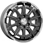 Brock B45 7,5x18 6x120 ET48 himalaya grey polished | Zboží Auto