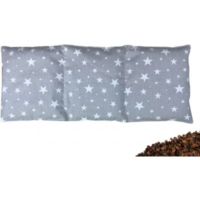 VFstyle nahřívací polštářek bederní s pohankovými slupkami 50x20 cm Stars – Sleviste.cz