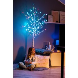 Immax NEO LITE Smart vánoční LED strom venkovní,180cm,RGB+CW,WiFi,TUYA