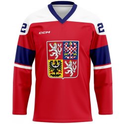 Fan dres CCM Česká republika červený
