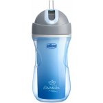 Chicco hrníček Sport termo s brčkem modrý 266 ml – Hledejceny.cz