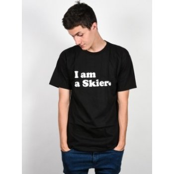 Line Skier Forever Black