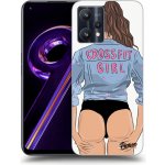 Pouzdro Picasee silikonové Realme 9 Pro 5G - Crossfit girl - nickynellow černé – Hledejceny.cz