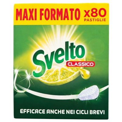 Svelto Classico tablety do myčky 80 ks – Sleviste.cz