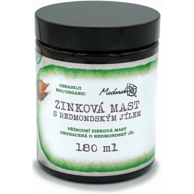 Medarek Zinková mast s redmondským jílem 180 ml – Zboží Dáma