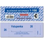 Baloušek Tisk ET300 Bločková vstupenka 1-100 – Zboží Živě