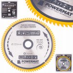 WIDIOVÁ KOTOUČOVÁ PILA NA DŘEVO PILY 255 x 30 mm 80Z – Sleviste.cz