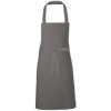 Zástěra Link Kitchen Wear Grilovací zástěra X993 Dark Grey Pantone 431 73 x 80 cm