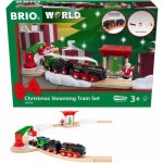 Brio 36014 Vánoční vlaková sada s parní lokomotivou na baterie – Hledejceny.cz