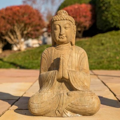 Kameny.cz Buddha do zahrady - žula – Hledejceny.cz