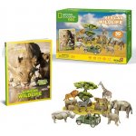 CubicFun 3D puzzle Africká divočina 69 ks – Hledejceny.cz