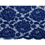tmavě modrá elastická krajka alice – Zboží Dáma