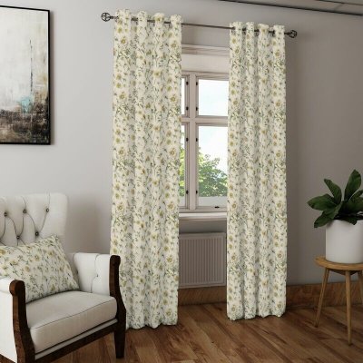 Dekorační látka nebo závěs, LINO Květinky žluté 150 cm 150 cm – Hledejceny.cz