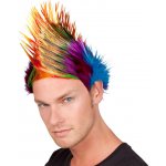 duhová paruka pankáč číro – Zboží Mobilmania