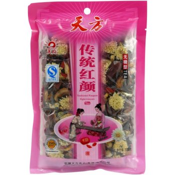 TeaTao Nápoj osmi pokladů Ba Bao Cha bez cukru 10 sáčků 100 g