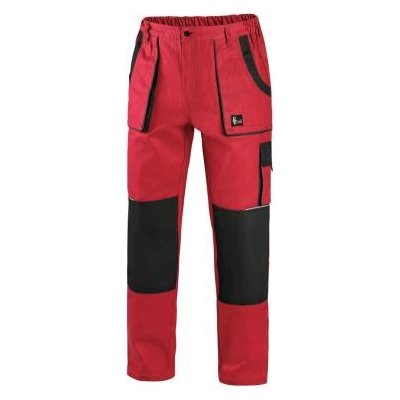 Canis CXS Kalhoty do pasu Luxy Josef pánské červeno-černé b1/20 - CN-1020-006-260 – Zboží Mobilmania