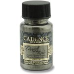 Cadence metalická barva na textil 50 ml antracit – Zboží Dáma