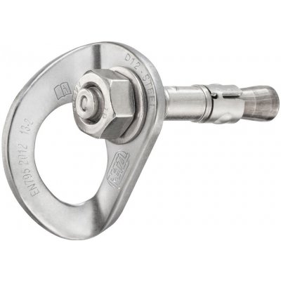 Petzl COEUR BOLT STEEL 12 mm ZINKOVÁ OCEL - nýt s okem P36BA 12+P36AA 12 – Zboží Mobilmania