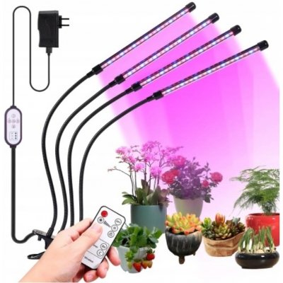 Lampa pro domácí pěstování rostlin 80 LED s klipem – Zboží Mobilmania