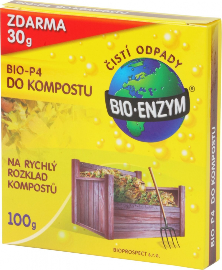 BIOPROSPECT BIO-ENZYM BIO-P4 aktivátor kompostu 100 g