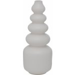 Boltze Home Keramická váza s oblým tvarem, 30 cm, BRUNILA, bílá bílý – Hledejceny.cz